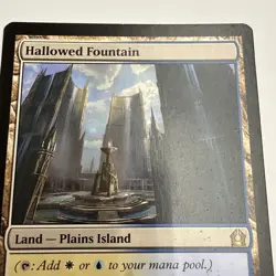 MTG Hallowed Fountain Return to Ravnica Rare Shock Land Magic the Gathering - Image 2