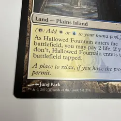 MTG Hallowed Fountain Return to Ravnica Rare Shock Land Magic the Gathering - Image 5