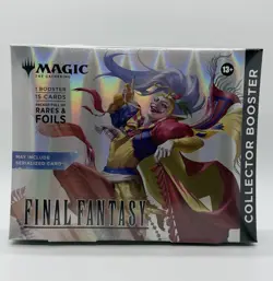 Magic The Gathering TCG Final Fantasy Factory Sealed Collector Booster - Image 1