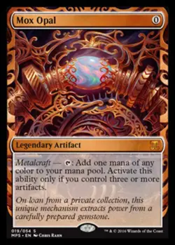 1x MTG Mox Opal - Foil Near Mint, English - Kaladesh Inventions - Masterpiece Se - Image 1