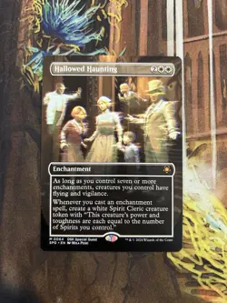 Hallowed Haunting (Borderless) [Duskmourn House of Horror Special Guests] NM MTG - Image 1