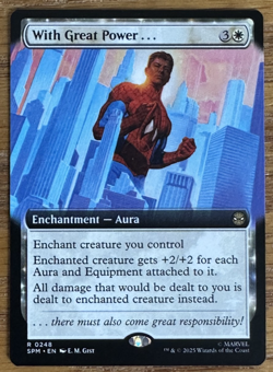 MTG Marvel Spider-Man, With Great Power - Extended Art - Image 1