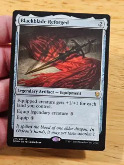 Blackblade Reforged Dominaria Rare Magic MTG WOTC M9197 - Image 3