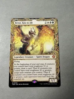 MTG Tarkir Dragonstorm Betor Kin to All Showcase Regular NM Unplayed - Image 1