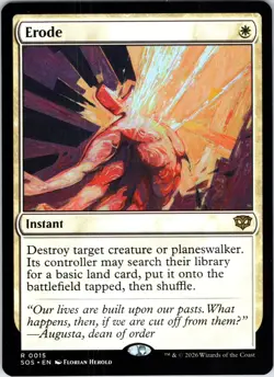 Erode 15 Rare Secrets of Strixhaven Magic: The Gathering Near Mint - Image 1