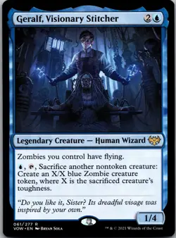 Geralf, Visionary Stitcher 61 Rare Cards Magic: The Gathering LP - Image 1