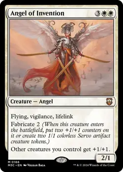NM Angel of Invention, MGT, Modern Horizons 3, Magic the Gathering, 166 - Image 1