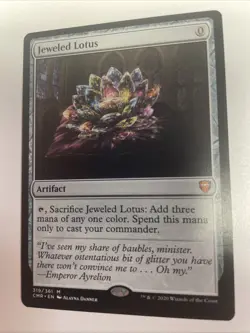 Jeweled Lotus [Commander Legends] Magic MTG NM Free Shipping - Image 1