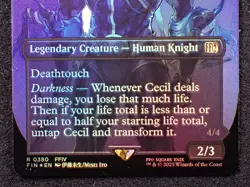 MTG Final Fantasy Foil Rare #0380 Cecil Dark Knight - Image 4