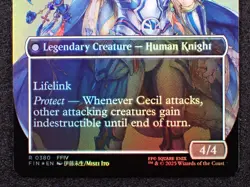 MTG Final Fantasy Foil Rare #0380 Cecil Dark Knight - Image 5