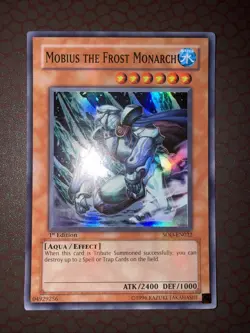Yu-Gi-Oh! Mobius The Frost Monarch -SOD-EN022- Super Rare - 1st Edition NM! - Image 2