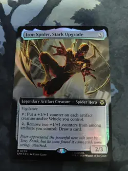 Iron Spider, Stark Upgrade (Extended Art) Marvel's Spider-Man Foil - Image 1