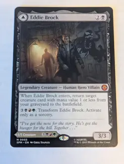 Eddie Brock Venom, Lethal Protector - MTG - Marvel's Spider-Man - Regular, NM - Image 1
