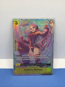 Jewelry Bonney (Parallel) OP08-105 Two Legends Foil - One Piece TCG Card NM - Image 1