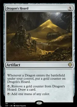 Near Mint x 1 Dragon's Hoard Commander: Starter - Image 1