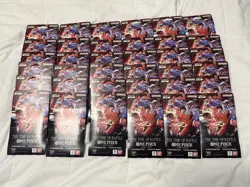 One Piece TCG OP-16 The Time Of Battle Sleeved Booster Pack- Lot Of 36 Sealed - Image 1