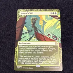 Nature's Will Wilds of Eldraine: Enchanting Tales Regular Near Mint - Image 1