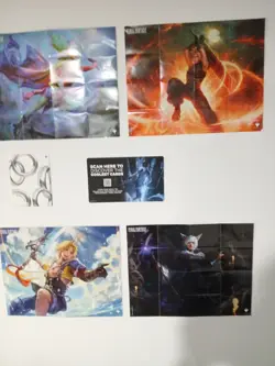 MTG Final Fantasy Collector Commander Deck Posters (Set of 4) - Image 2