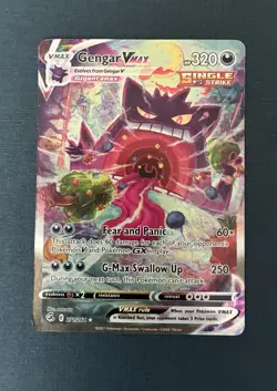 Gengar VMAX (Alternate Art Secret) 271/264 Swsh08: Fusion Strike Holo - Image 1