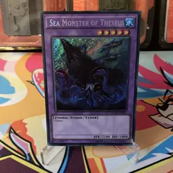 Yu-Gi-Oh! Sea Monster of Theseus RATE-EN081 Secret Rare 1st Ed - Image 1