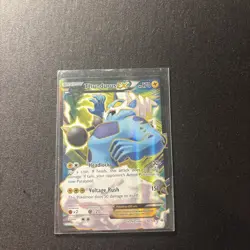 Thundurus EX (98 Full Art) 98/108 Roaring Skies Holo - Image 1