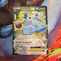 The Pokemon Company Thundurus EX 98/108 Roaring Skies Full Art Holo Eng 2015 - Image 1