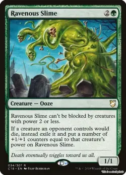 Ravenous Slime Commander 2018 C18 34 Rare NM - Image 1