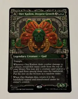 MTG Ojer Kaslem, Deepest Growth (Showcase) The Lost Caverns of Ixalan LP - Image 1