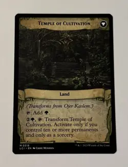 MTG Ojer Kaslem, Deepest Growth (Showcase) The Lost Caverns of Ixalan LP - Image 2