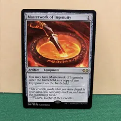 Masterwork of Ingenuity 271 Rare Double Masters Magic: The Gathering Near Mint - Image 1