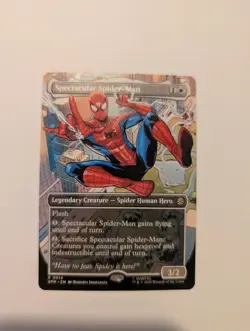 Spectacular Spider-Man (Borderless) R Marvel's Spider-Man 14 NM - Image 1