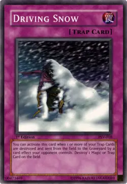 Driving Snow - PSV-018 - Common - 1st Edition - Lightly Played - Image 1