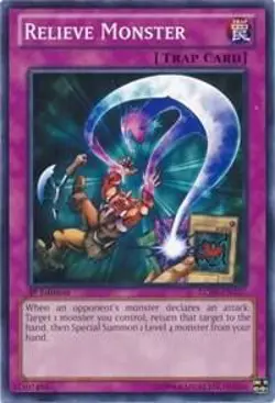Relieve Monster LCJW-EN137 Legendary Collection 4: Joey's World Yu-Gi-Oh NM/M - Image 1