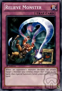 Relieve Monster LCJW-EN137 Legendary Collection 4: Joey's World Yu-Gi-Oh NM/M - Image 2