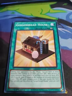 Yu-Gi-Oh! Gingerbread House Common BLC1-EN079 Lightly Played 1st Edition - Image 1