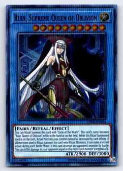 Ruin, Supreme Queen of Oblivion OP08-EN004 OTS Tournament Pack 8 Yu-Gi-Oh - Image 1