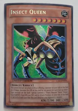 JP) Yugioh - Konami - Yu-Gi-Uh! - Insect Queen - CT1-EN005 - Trading Card - Image 1