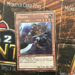Yu-Gi-Oh! Mezuki - X1 NM - Gold Rare - 1st Edition - Image 1