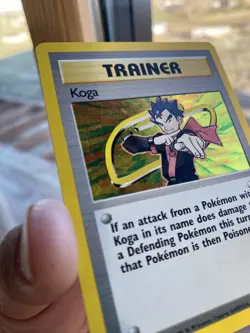 Koga 19/132 Gym Challenge Holo Pokemon Trainer - Image 4