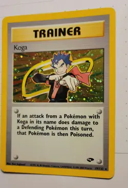 Koga 19/132 Gym Challenge Holo Rare Lp - Image 1