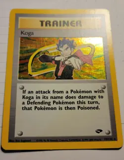 Koga 19/132 Gym Challenge Holo Rare Lp - Image 2