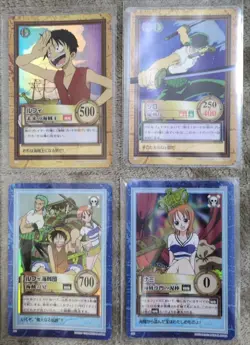 ONE PIECE Carddass Hyper Battle Luffy Zoro Nami Holo Card Japanese 1999 From JP - Image 1
