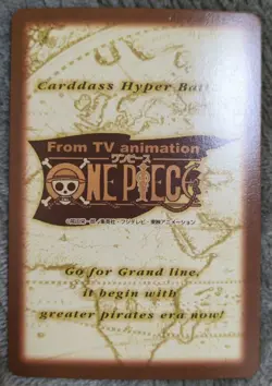 ONE PIECE Carddass Hyper Battle Luffy Zoro Nami Holo Card Japanese 1999 From JP - Image 5