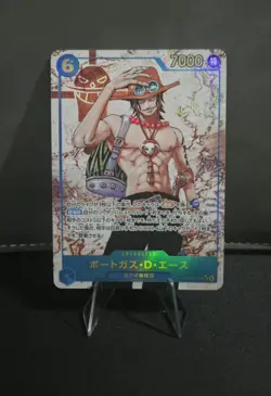 One Piece TCG OP13-119 Portgas D Ace SEC Carrying On His Will Alt Art Japanese - Image 1