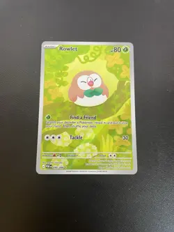 Pokemon Perfect Order Rowlet 090/088 Illustration Rare - NM/M - Image 1