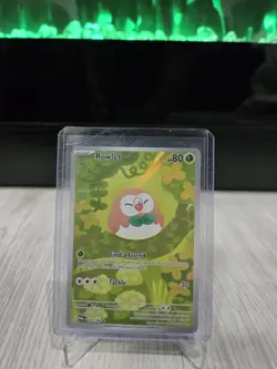 Pokemon 2026 ME Perfect Order Rowlet 090/088 Illustration Rare Fresh Pulled - Image 1