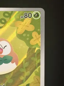Pokemon TCG: Rowlet 090/088 Illustration Rare • Perfect Order • NM - Image 3