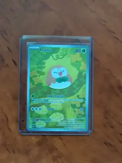 Pokemon Rowlet Illustration Rare Full Art Near Mint Perfect Order 090/088.NM 🔥 - Image 1