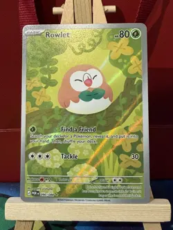 Rowlet 090/088 Holo Illustration Rare Perfect Order Holo NM - Image 1