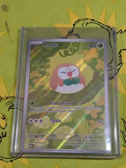 Rowlet 090/088 Holo Illustration Rare Perfect Order Pokemon Near Mint - Image 1